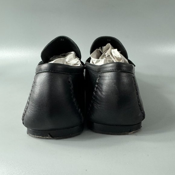 Harrys London Man\'s Black Leather Loafers, Size 44 main image 9